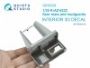 Quinta Studio QR35038 KrAZ-6322 floor mats and mudguards (Takom) 1/35